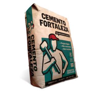 Cemento Fortaleza color gris de 50kg. ProConstruye Smart en Cancún.